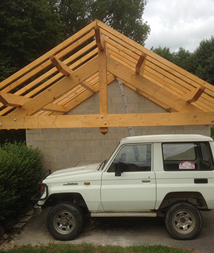 Carport bois